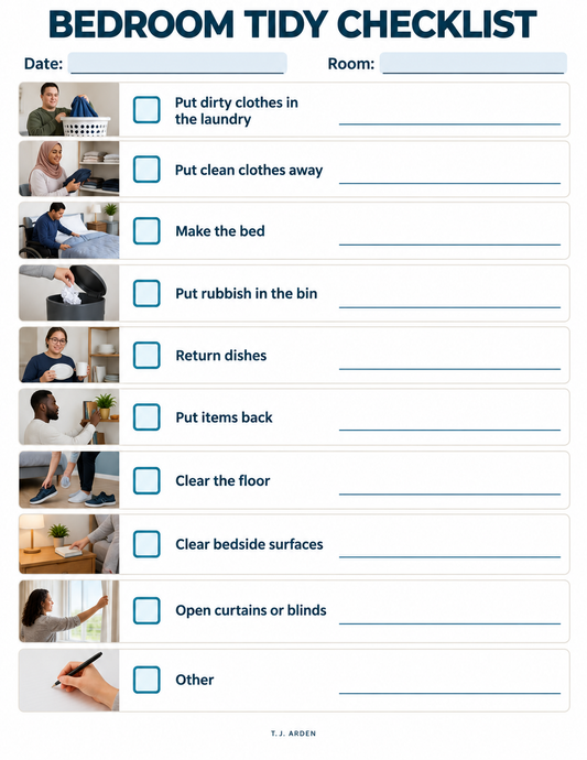 My Home Skills Worksheets | Cleaning, Laundry, Home Organisation & Independent Living Printable Pack