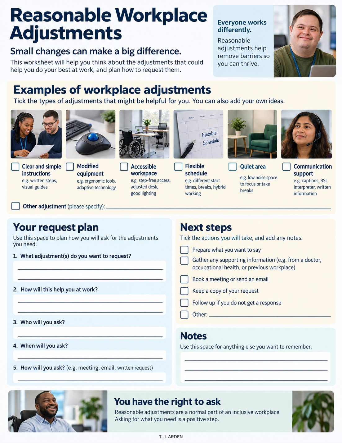 MY WORK SKILLS Complete Printable Worksheet Bundle