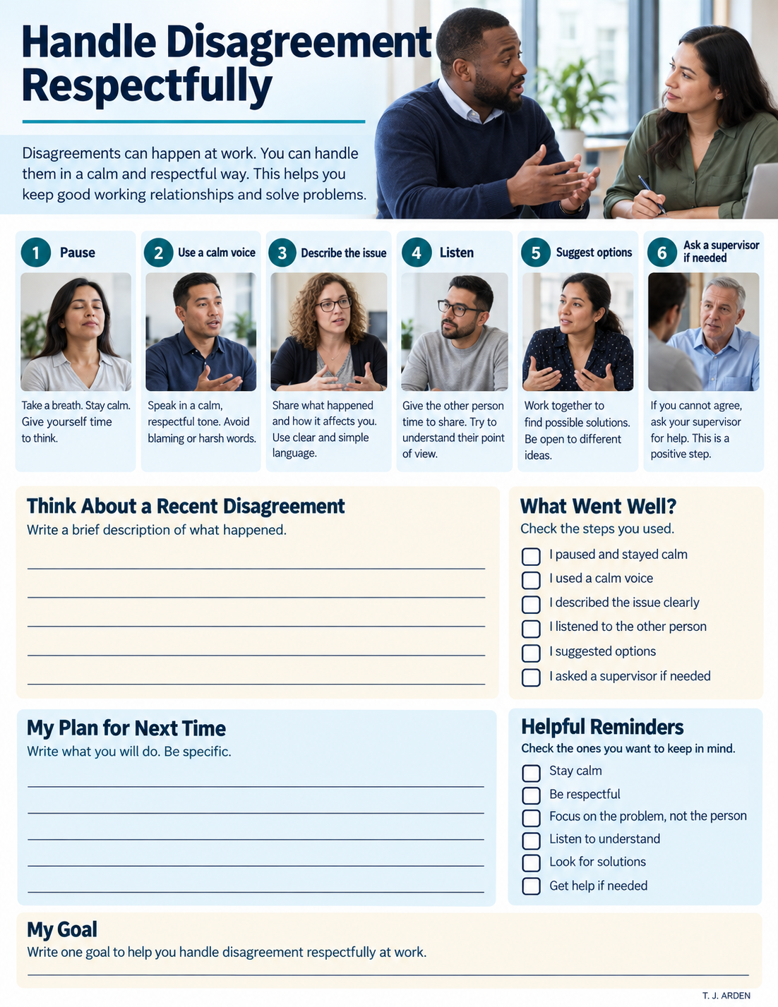 MY WORK SKILLS Complete Printable Worksheet Bundle