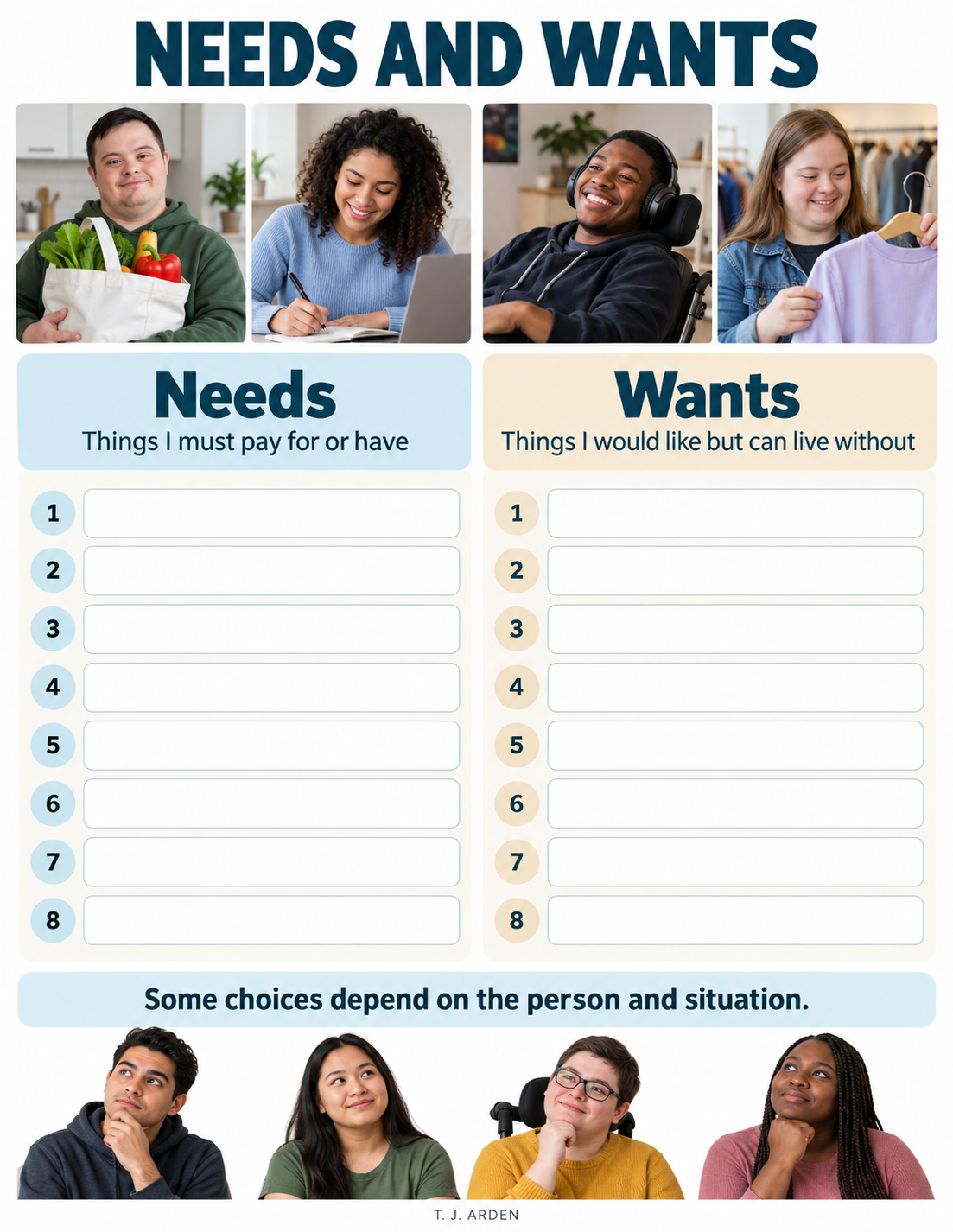 My Money Skills – Complete Printable Worksheet Bundle