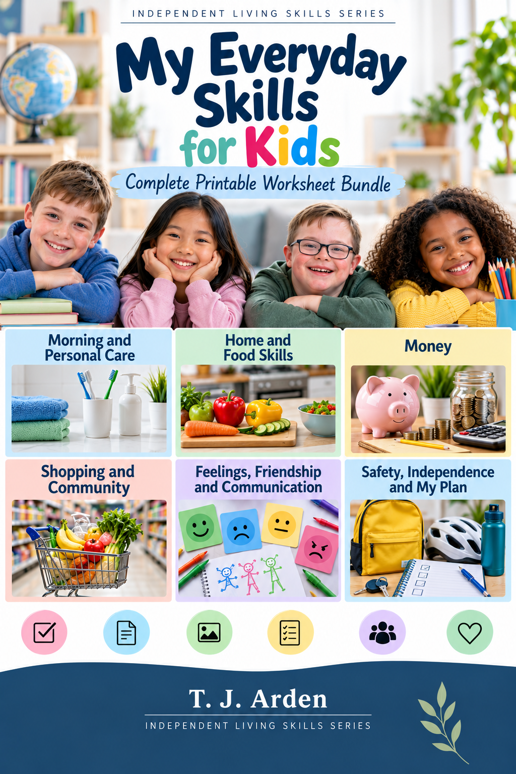 My Everyday Skills for Kids – Complete Printable Worksheet Bundle